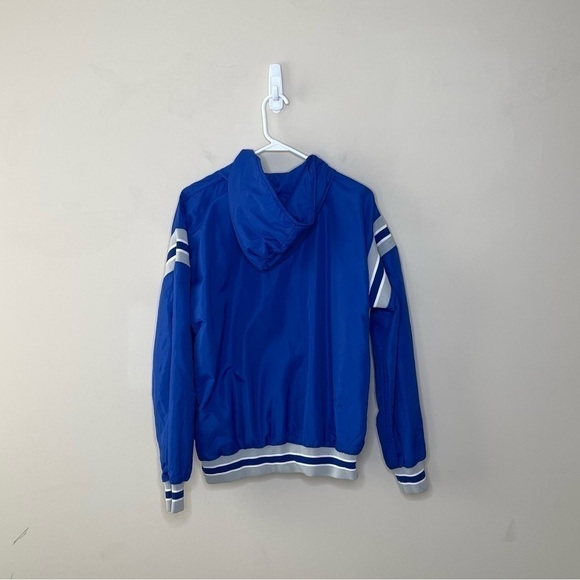 Vintage Russell Athletic Pullover Jacket Windbreaker Hoodie Quarter Zip USA - Picture 2 of 7